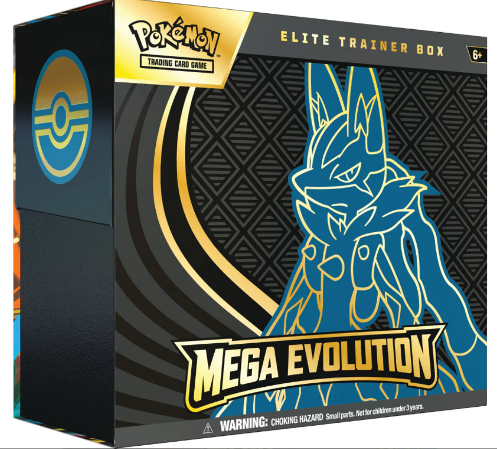 POKEMON - MEGA EVOLUTION - BASE SET - ELITE TRAINER BOX - MEGA LUCARIO