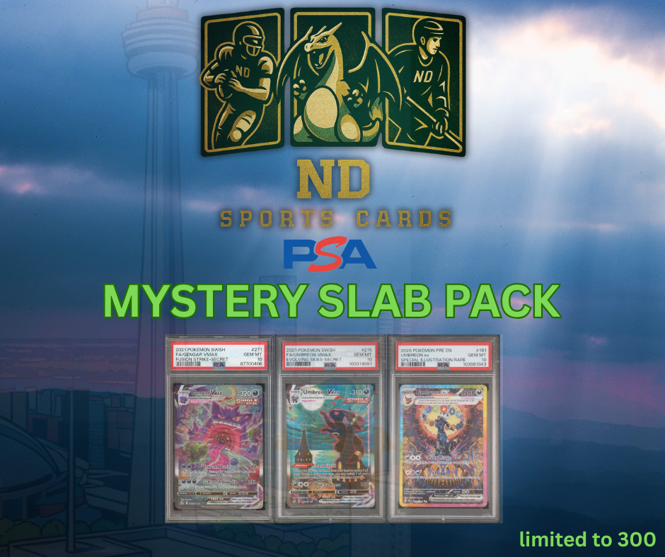 ND's Mystery Slab Pack (PSA 9 Minimum) Pokémon Only (Version 4.0)