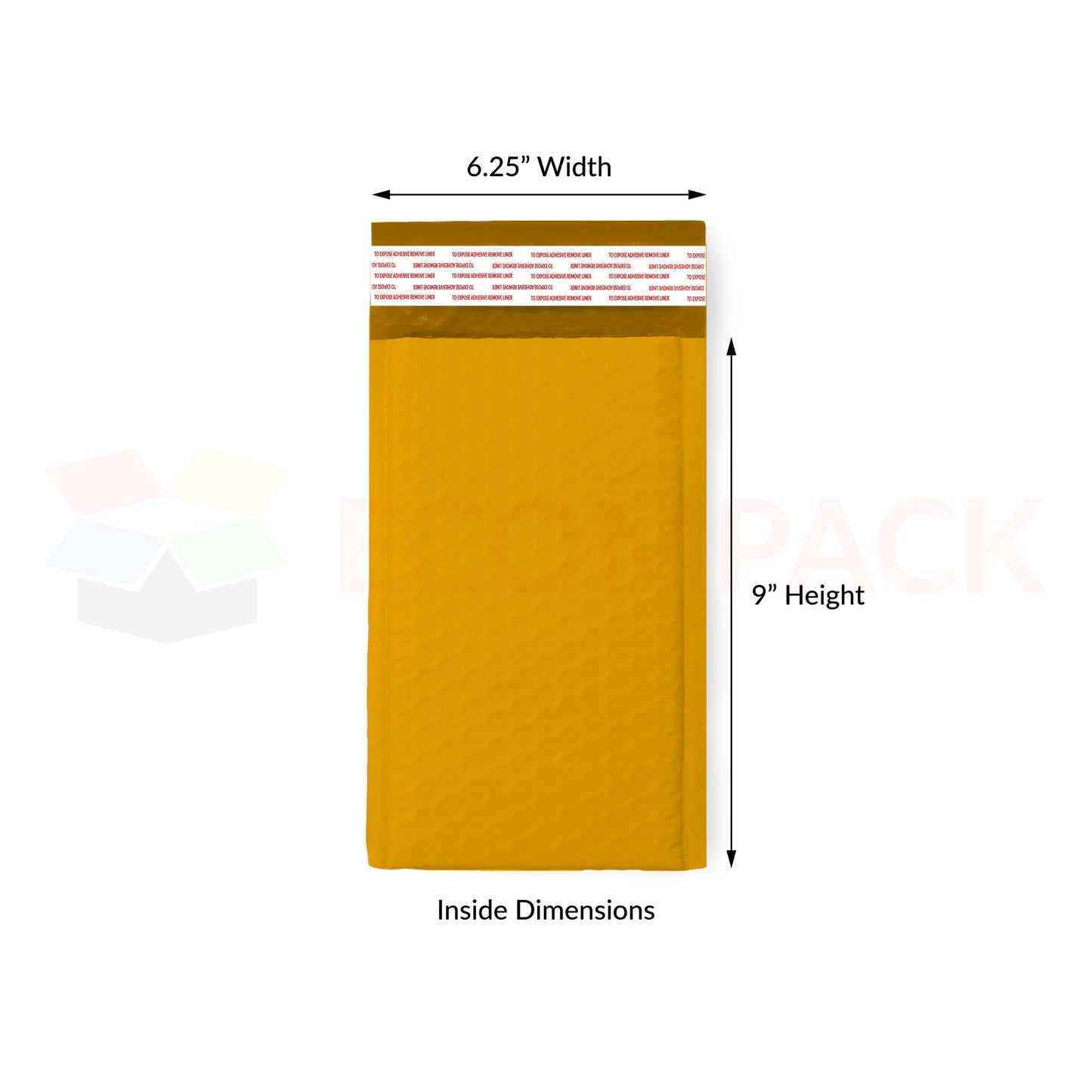 Bubble Mailer 6"x9" (300pcs / Box)