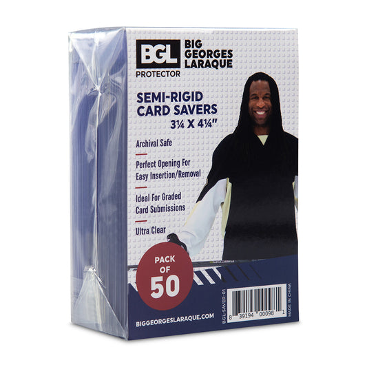 BGL Semi-Rigid Card Savers (pack of 50)