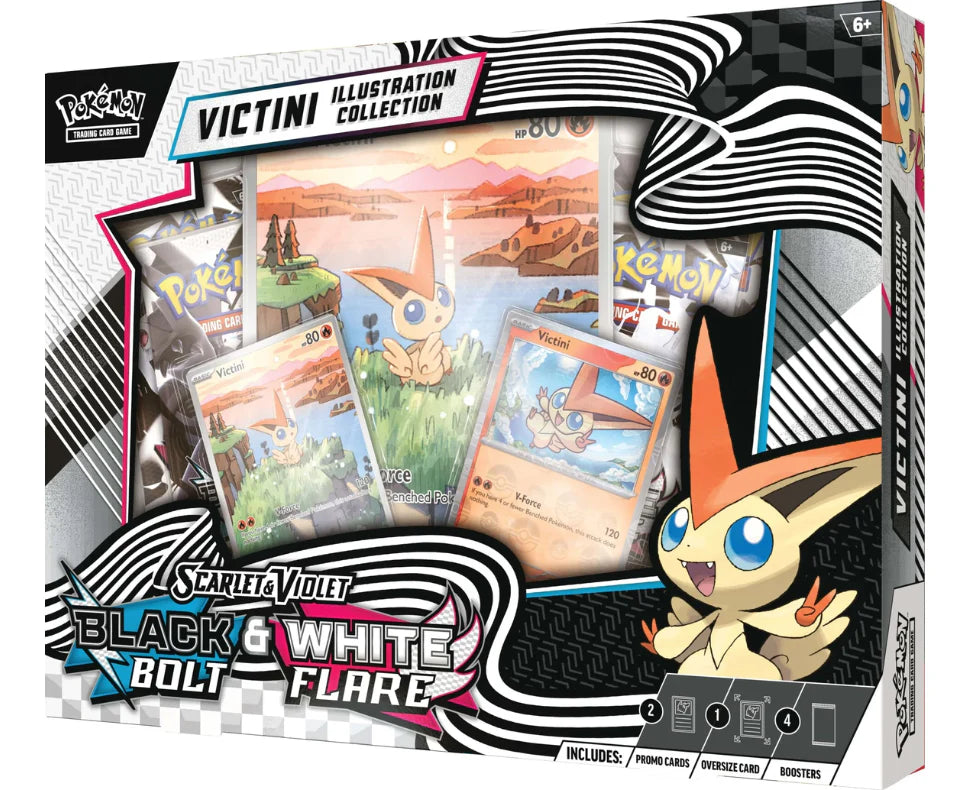 Pokemon - Scarlet and Violet - Unova Victini Illustration Collection