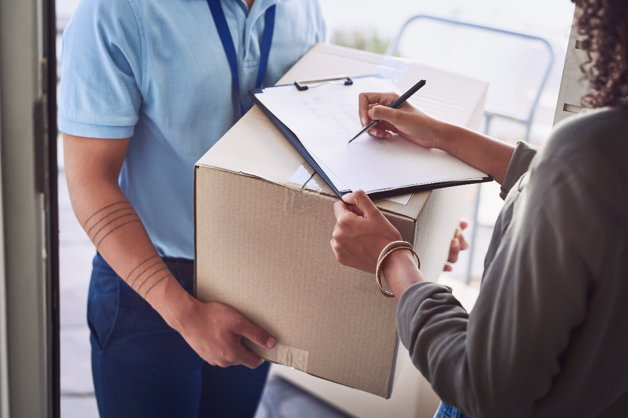 Shipping Home Request (signature required)